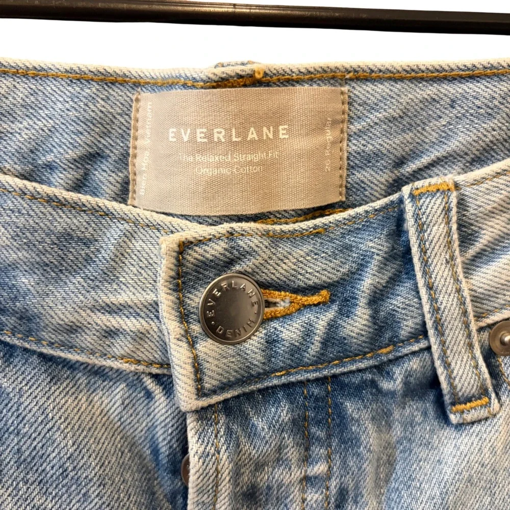 Everlane The 90s Cheeky Relaxed Straight‎ Fit Jeans Blue 26 Regular WW-RDJ-43029